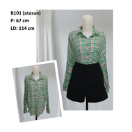Thrift PL preloved second atasan blouse kemeja kaos sweater outer cardigan dress B2
