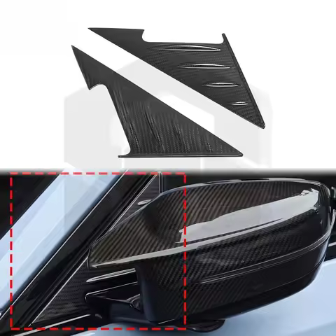 New Dry Carbon Fiber Car Side Mirror Spoiler Window Spoiler For BMW M3 G80 G81 M4 G82 G83 M2 G87 Mir
