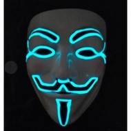 Halloween Horror Mask Hacker V Vendetta Mask V Team Mask V Strange Guest Mask High Beam Protection
