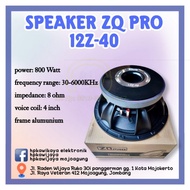 Speaker Zq Pro 12" 12Z-40 Speaker Speker Zqpro 12 Inch 12Z40