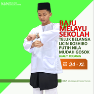 Baju Melayu Sekolah Agama Teluk Belanga Johor