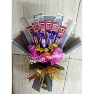 READY STOCKS | Chocolate Bouquet with FREE Wish Card (Chocolate Bouquet Murah) | Chocolate Bouquet