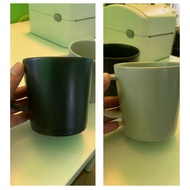 IKEA Mug ikea Dinnera cream, black 300 ML