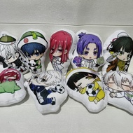 Blue lock nagi / rin / bachira anime mini plushie doll