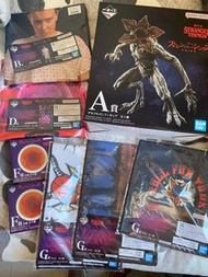 怪奇物語 一番賞 各款 stranger thing