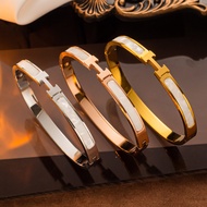 Stainless Steel Bangle Women Unfade Bangle Fashion Jewelry Bracelet