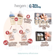 Hegen Set Newborn PCTO Feeding Milk Bottle PPSU / Serpentine Treasures Hegen Combo Value Buy