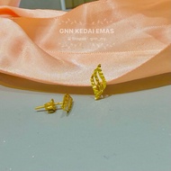 EMAS 375 SUBANG FASHION 375 GOLD EARRINGS S140