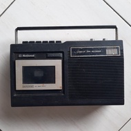 radio tape jadul national vintage