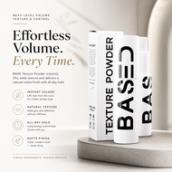 Based Texture Powder Base - Instant Volume Natural Texture All-Day Hold Matte Finish - White Packagi