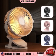 15000mAh Clip Fan USB Rechargeable Fan 4 Level Fan Speed Table Mini Fan Cooling Fan Baby Stroller Clip Fan Desktop Fan