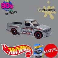 Hotwheels Pickup Truck 99 Ford F-150 SVT Lightning Silver Grey Lot M 2024 HW The 90s