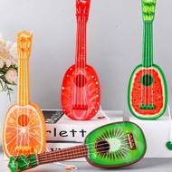 PLORAB Classical 1PC Stringed Instrument Education Leaning Toy Kids Toys Fruit Montessori Toys Guitar Toy Ukulele Musical Instrument Toy Musical Instrument