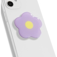 OnTheGripCuteSolidColorDaisyFlowerDesign Foldable Mobile Phone Grip Holder For Art Tablet Configurat