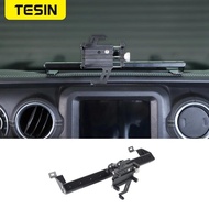 TESIN GPS Stand Holder for Jeep Gladiator JT 2018+ Car Mobile Phone Support Holder Accessories for J