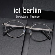 [TOTU Glasses] ic berlin Pure Titanium Glasses Metal Frame Glasses Screwless Optical Glasses Frame 8
