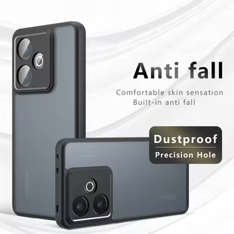 Frosted Feel Case Realme GT 7 Case Silicone Matte TPU PC Skin Protector Phone Cover Realme GT7 Case 