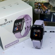 Digitec Runner Smartwatch Karet- Multifungsi- Original Berkualitas