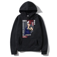 Anime My Hero Academia Todoroki Shoto Printed Hoodies Mens Hoodie Long Sleeves Men Sweatshirt