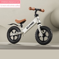 U-Shaped White Balance Bike Baby Walker Sliding Bike 2-6 Year Old Children's Bike Low Span