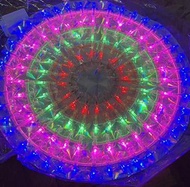 iriver 2022 Parol 12 Stars Eye-Dazzling Christmas Parol/Lantern Flower Design Christmas Tree Decorat