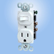 Supply120American-style Switch Socket 15A One Plug One Socket Integrated Outlet UL Strip Wall Switch