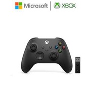 【民權橋電子】微軟Xbox 無線控制器 + 無線轉接器 手把 搖桿 磨砂黑 黑色 Series X S ONE win10