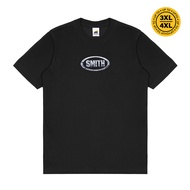 House of Smith Men's Short Sleeve T-Shirt - Smith Chrome Tshirt Black - T Shirt