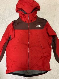 The north face gore-tex外套 紅色 M size