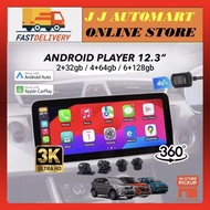 12.3 inch car android player 7862S 4+64GB/6+128GB QLED 360 AHD parking camera android auto carplay X