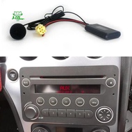 A22E-Car Bluetooth 5.0 Aux Cable Microphone Handsfree Mobile Phone Free Calling Adapter For Fiat Gra