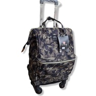 Trolly Backpack Anello Polo Winstar Motif And Striped 20 Inch SGK