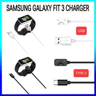 Samsung Galaxy Fit 3 Charger USB/TYPE C Cable Samsung Watch Fit 3 / Samsung Fit3 1Meter/55cm Charger