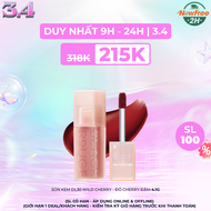 Son Kem Black Rouge DL30 Wild Cherry - Đỏ Cherry Đậm 4.1g