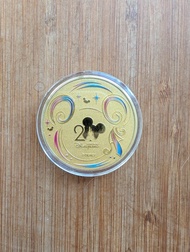 迪士尼樂園20週年城堡紀念金幣