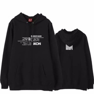 HOODIE SWEATER IKON RETURN RUBBER BAND KPOP KOREA HANBIN JUNE BI