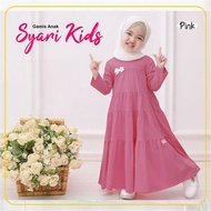 hk3 GOGOFASHION 616 Gamis Anak Syari Kids Model Terbaru