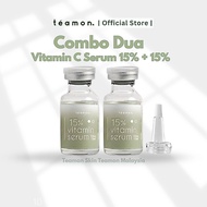 Teamon Vitamin C Serum 10% & 15% for Scar Stamp Microneedling. Ready Stock. Teamon Skin Malaysia.