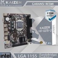 KAIZEN H61 LGA 1155 DDR3 H61 MOTHERBOARD MOBO H61 ORIGINAL AND TRUSTED