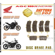 HONDA DISC BRAKE PADS CB1000 SP 2025 , CB1000 HORNET SP 2025 GOLD QUALITY GDPX