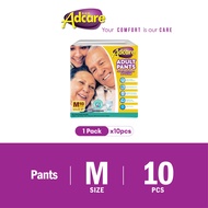 AdCare adult pants type pants M / L / XL adult Pampers diaper pants 1 pack