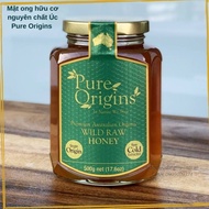 Pure Origins Wild Raw Honey 500g - 100% Pure natural - Imported Australia