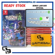 Nintendo Switch Pokemon Legends ZA Pokemon Legends ZA/ Pokemon Z/ a + Official Lanyard