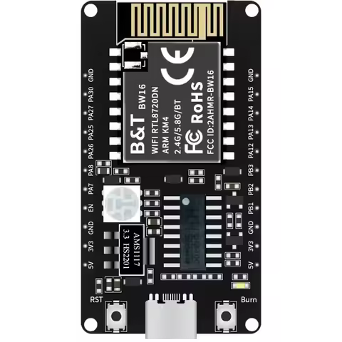 BW16-KIT BW16 4M Flash RTL8720DN NodeMCU Serial Port to WiFi Wireless Wi-Fi Module BW16 Kit