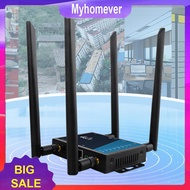 4G Wireless Router Industrial Grade 4G WiFi Router 300Mbps with SIM Card Slot Firewall Protection EU