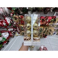 DT41-88 Glitter Ball 5 Cm.+16 Pieces Of Christmas Decoration Gifts