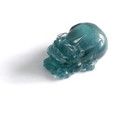 魔鬼綠海藍寶貔貅小擺件