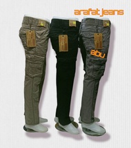 CELANA CARGO JCC CASUAL PANJANG PRIA KANTONG SAMPING/KANTONG BANYAK