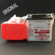 Yuasa YB3L-B  Wet Battery 12V