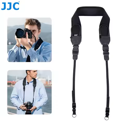 JJC Adjustable Quick Release Camera Shoulder Neck Strap for Sony ZV-E1 FX30 7 A7S A7R Mark III Fujif
